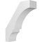 Ekena Millwork 5 1/2-in. W x 16-in. D x 20-in. H Balboa Architectural Grade PVC Knee Brace BRCP055X16X20BOA - alternate 1